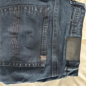 Buffalo David Bitton “Jackson-X” Men’s Jeans 38x32 – Dark Wash Straight Stretch‌